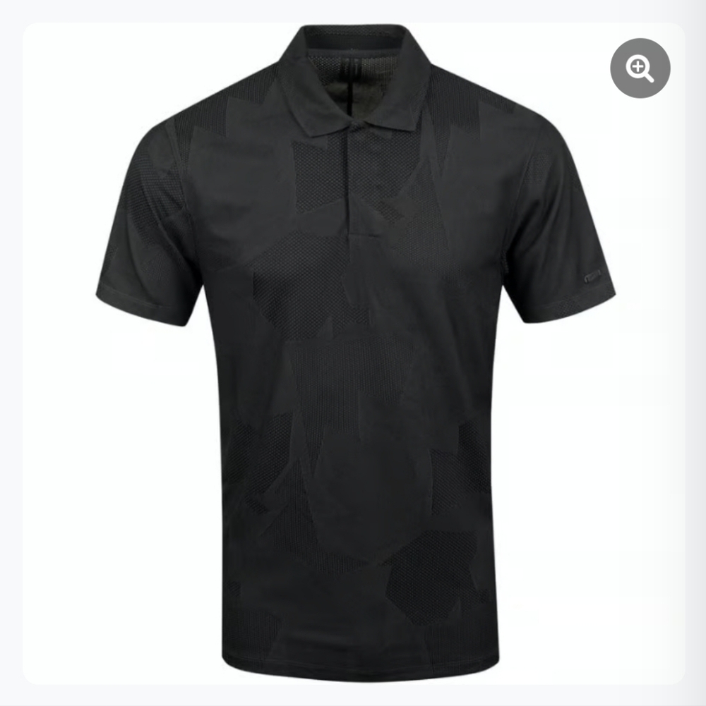 Nike Tiger Woods Dri-Fit Camo Jacquard Polo Like New Mens Size XL